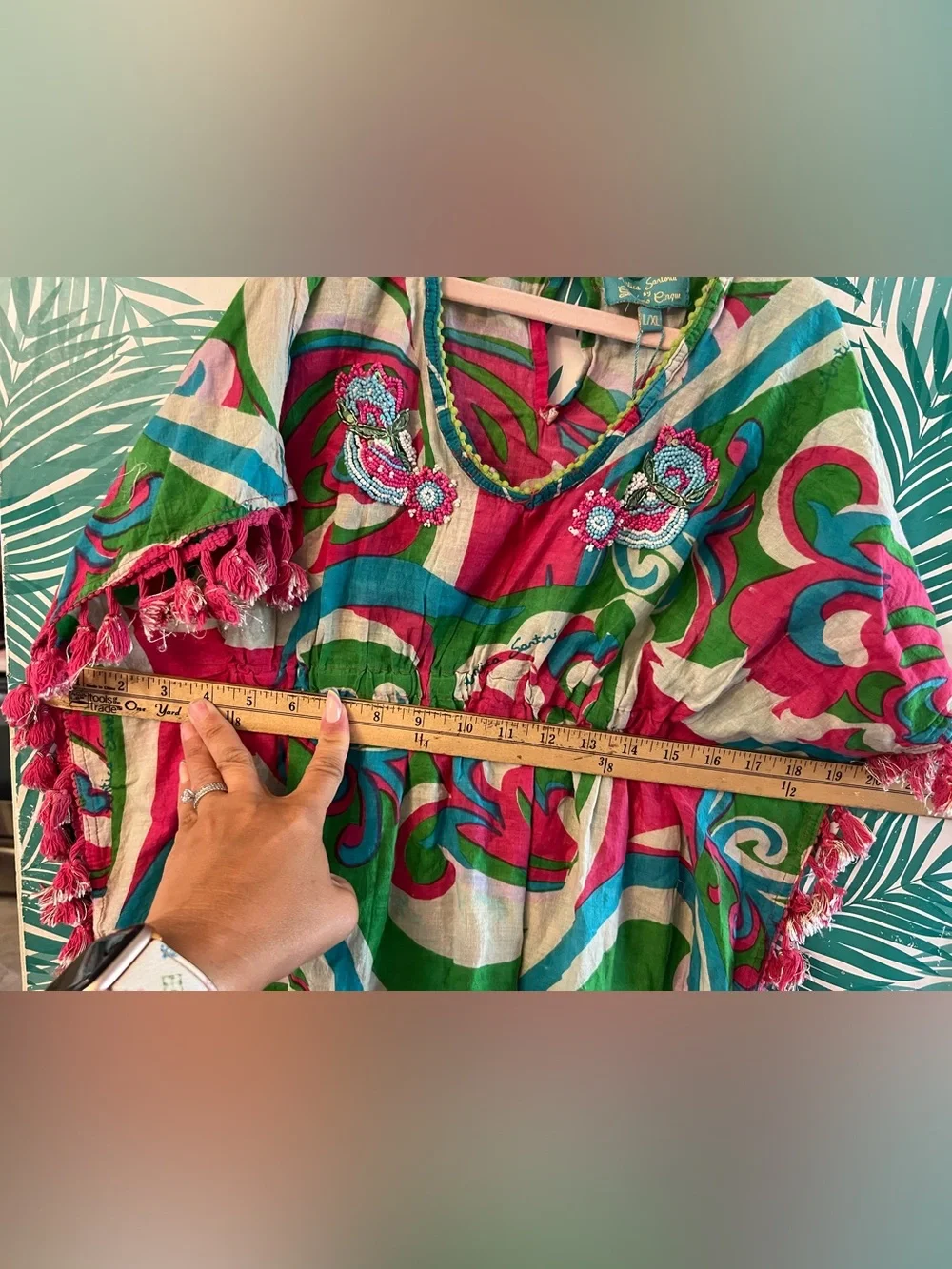 Antica Sartoria by Giacomo Cinque Colorful Floral Tunic - L/XL NWT